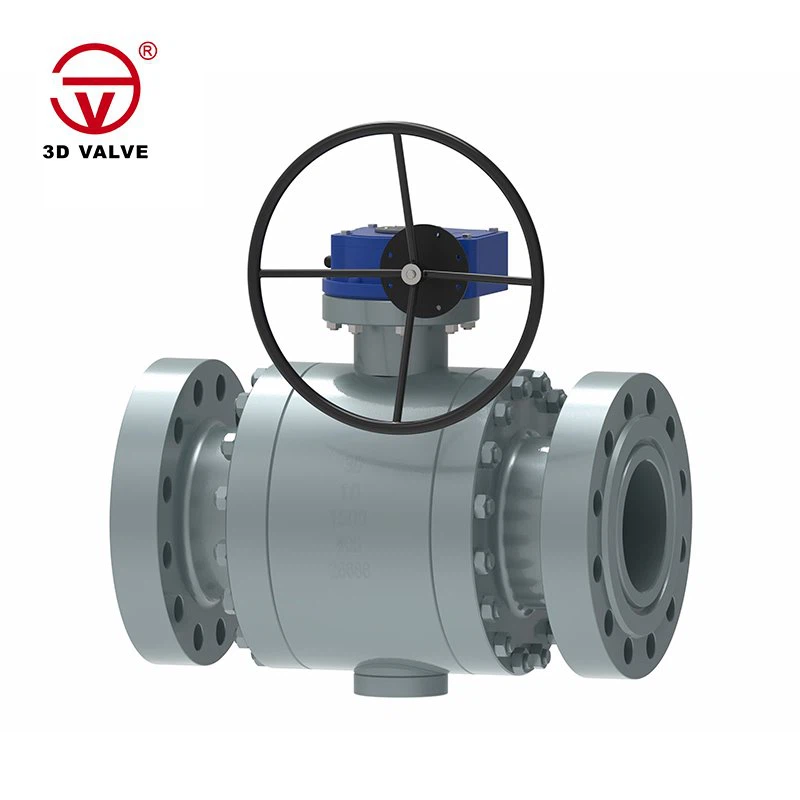 High Pressure Trunnion Ball Valve