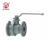 صمام كروي من الفولاذ المصبوب